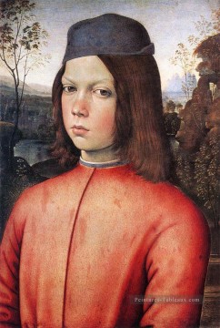  renaissance - Portrait d’un garçon Renaissance Pinturicchio